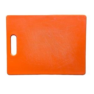 Orange cutting board